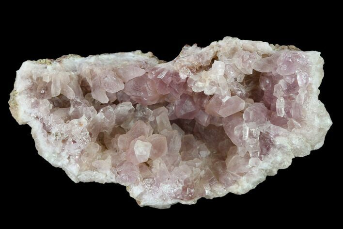 Pink Amethyst Geode Section - Argentina #134765